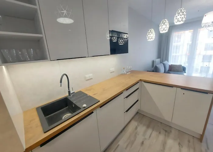 Lux 2 Pokojowe In Z Bezplatnym Podziemnym Parkingem Apartment