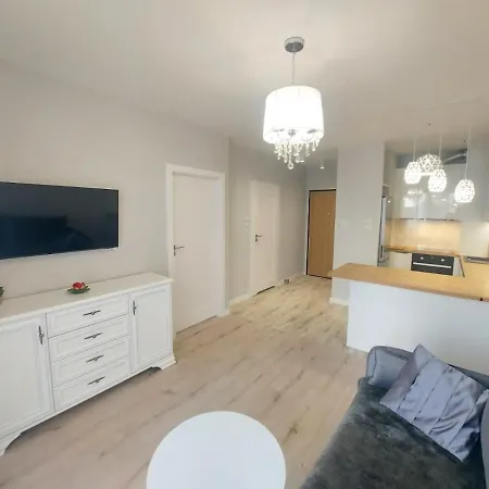 شقة Lux 2 Pokojowe In Z Bezplatnym Podziemnym Parkingem