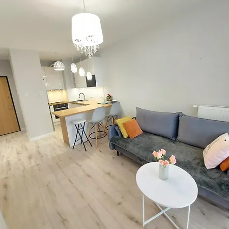 Lux 2 Pokojowe In Z Bezplatnym Podziemnym Parkingem דירה