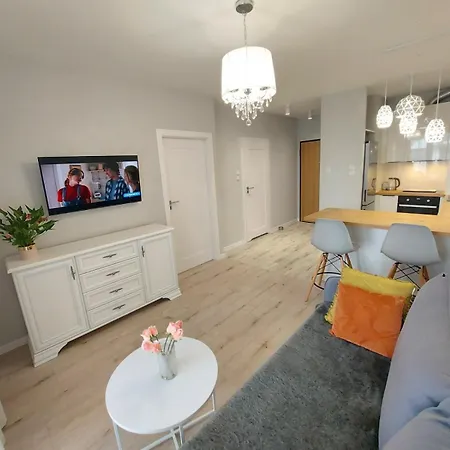 Lux 2 Pokojowe In Z Bezplatnym Podziemnym Parkingem דירה ורשה