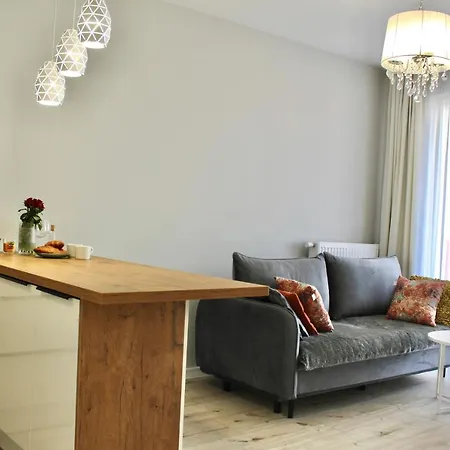 Lux 2 Pokojowe In Z Bezplatnym Podziemnym Parkingem 公寓 华沙